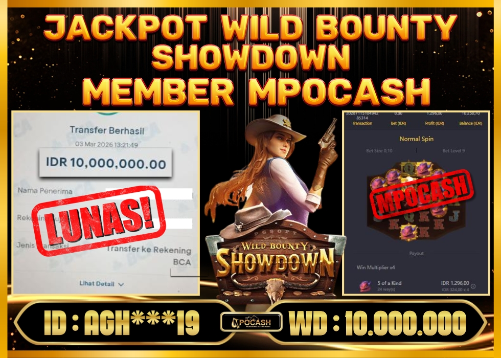 MPOCASH JACKPOT WILD BOUNTY SHOWDOWN
